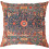Μαξιλαροθήκες Boho 20x20 ίντσες, Vintage μοτίβο χαλιού, κόκκινη πορτοκαλί αντίκα έθνικ 1