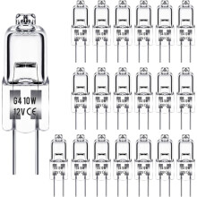 G4 halogenlampa eller 10W 12V - Varmvitt - 20-pack 10W 10W 20 st