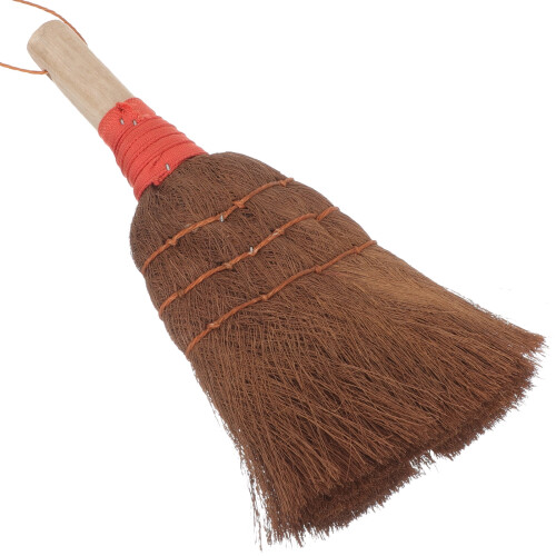 Σκούπα Eease Desktop Palm Fiber Broom με κοντή λαβή, μικρή σκούπα για οικιακή σκόνη