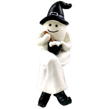 HKUKY Halloween Ghost -pieni patsasfestivaalin kodinsisustus hartsihaamukoristeet
