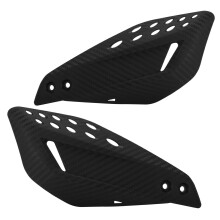 Motorcycle Handguards with Brake Lever Protection and Windshield Shield for OffRoad Riding