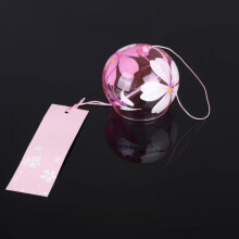 Carillon éolien japonais Prettyui, clochettes romantiques en verre soufflé à la main, style japonais, cadeau d'anniversaire, décoration