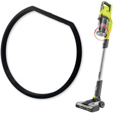 Garnitură de schimb pentru capacul recipientului de praf al aspiratorului vertical Ryobi18V - Compatibil cu PCL720, PBLSV716, PBLSV717 - Negru,