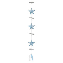 XIUH Clearance Sale! Home Decoration N-ew Style Blue Sea Wood Creative Mediterranean Style Home Decoration (B)