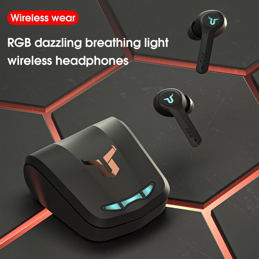 Susuchens Wireless Earbuds, Hi-Fi Sound, Anc, Rgb Bluetooth 5.1, Sports In-Ear, Compatible With Ios/Android Light/Black 9555307210610
