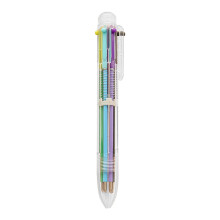 Typ0,5Przezroczysty wielokolorowy długopis kulkowyTłoczenie6Kolorowy długopis (30 ml)