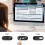 Conjunto de 6 capas protetoras para câmera de laptop, computador, webcam e celular (pretas). 3