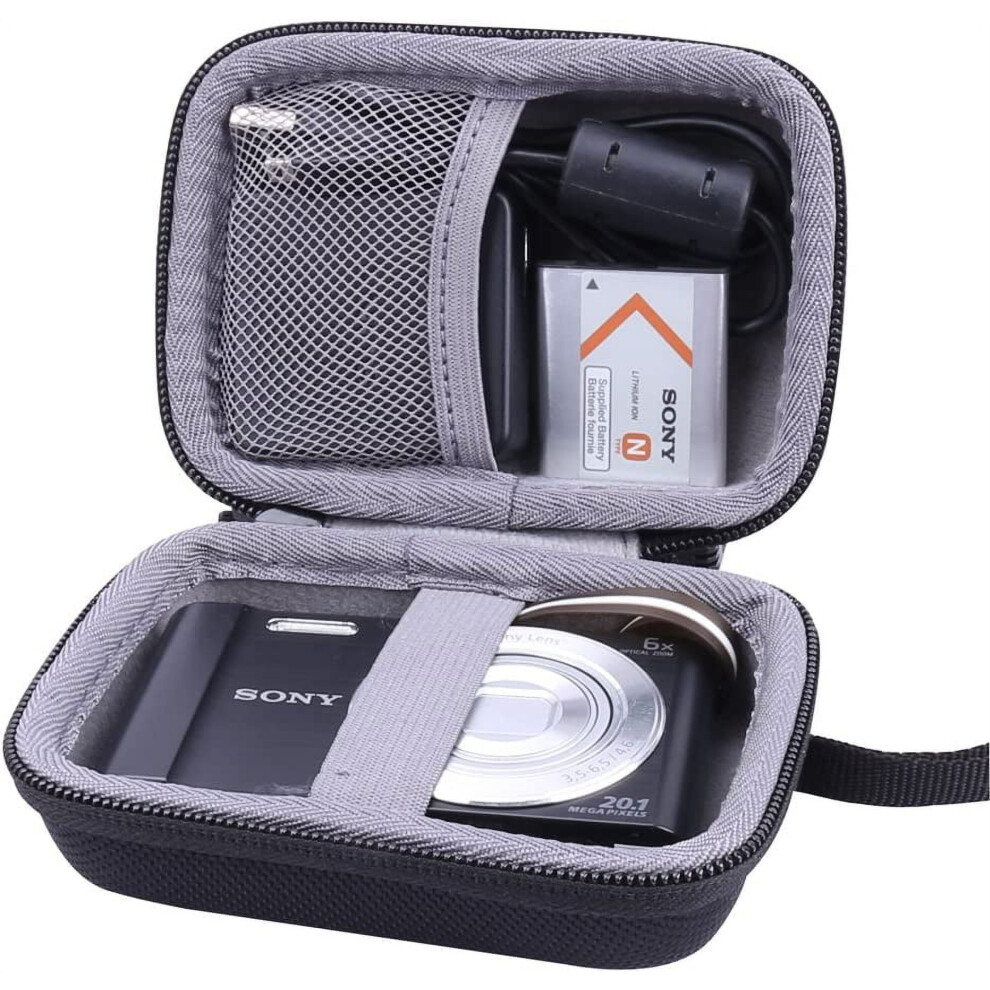 Hard Travel Case Replacement For Compatible With Sony Dsc-W800/W830/W810 Digital Camera 9340258036934