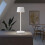 Επαναφορτιζόμενες ασύρματες επιτραπέζιες λάμπες, μπαταρία 6000mAh, 3χρωμη LED, αφής 5