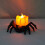 YiFudd Halloween Φανάρι Διακόσμησης με LED Ηλεκτρονικό Κερί Φως Νυχτερινή Αράχνη 3