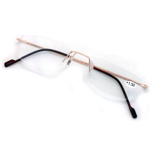 Occhiali da lettura sottili, eleganti e senza montatura completa - Occhiali da lettura intelligenti in metallo, sottili ed eleganti - Unisex