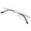 Γυαλιά ανάγνωσης χαμηλού προφίλ, full rimless, ελαφριά, λεπτά και κομψά - Λεπτά, κομψά 1