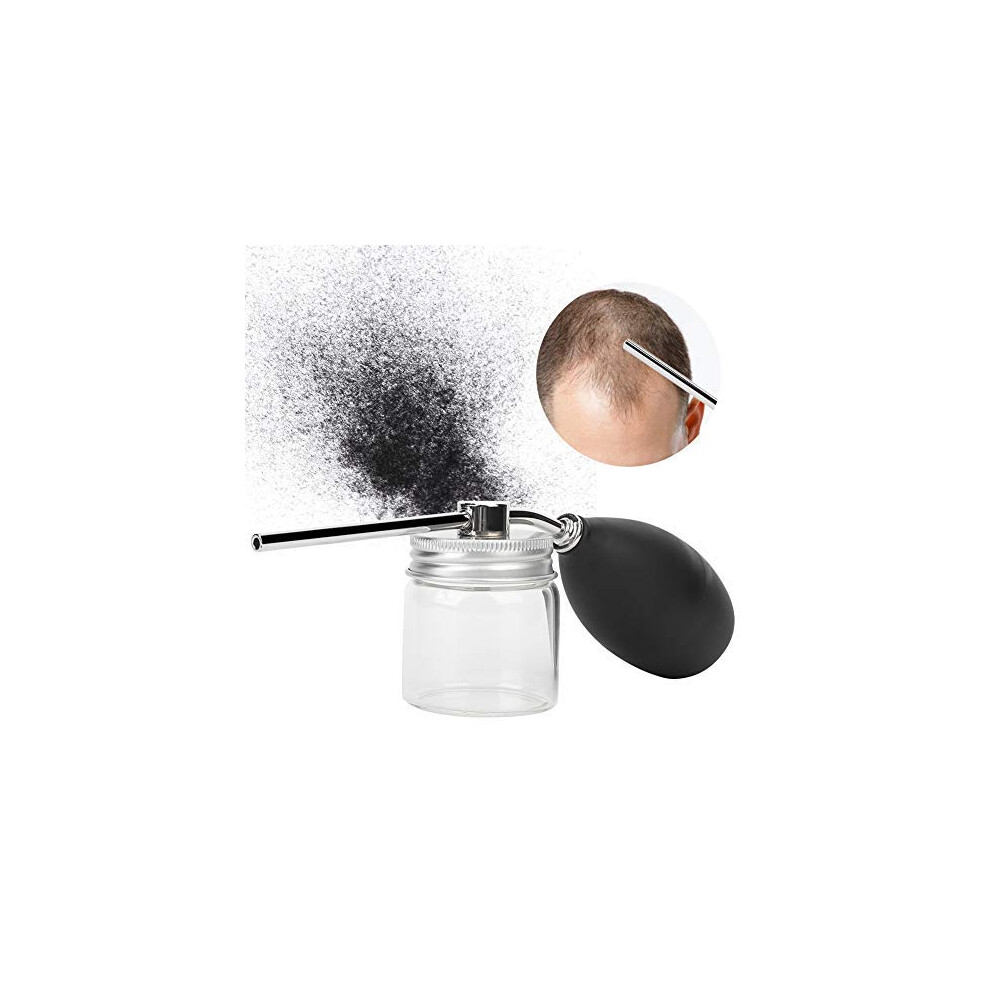 Light Hair Fiber Spray Applicator Bottle For Precise Powder Application And Thinning Hair Styling
