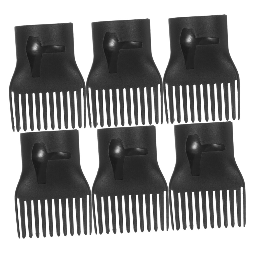 Hair Dryer Diffuser Comb Attachment 10pcs Universal Fit Plastic Blow Dryer for Frizz Reduction