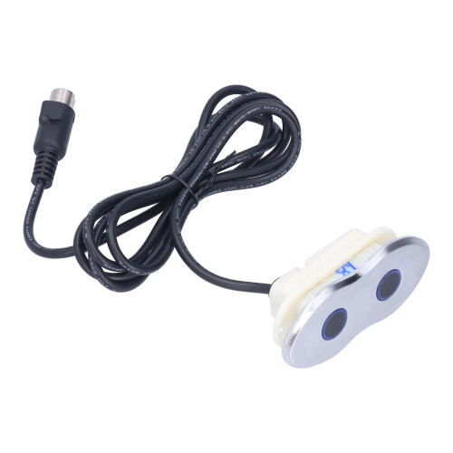Compact 5 Pin Plug Controller: Lightweight Zinc Alloy 2 Button Hand Control With Long Service Life 2
