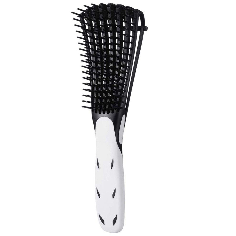 Detangling Brush for Curly Hair with Adjustable Bristles, Wet and Dry Use for 3a to 4c Natural Hair