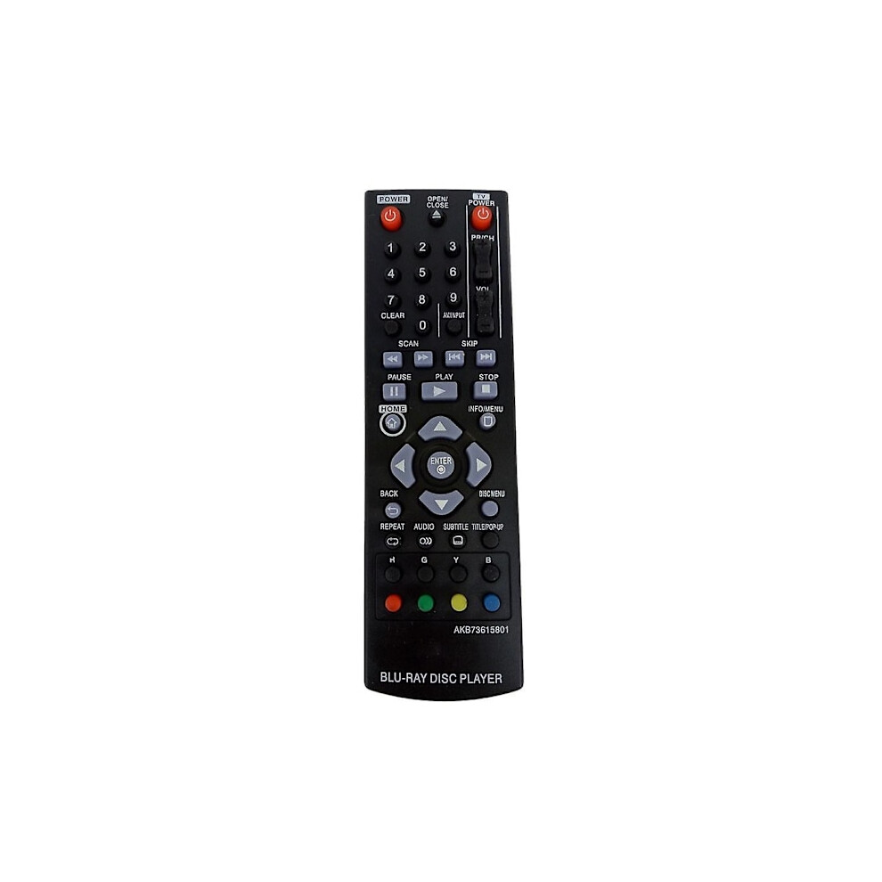 Remote Control For Compatible With Lg Blu-Ray Dvd Player 9483153181764