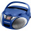MD6924Φορητό CD Boombox με φόρτωση από πάνω και στερεοφωνικό ραδιόφωνο AM/FM σε μαύρο χρώμα 1