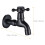 Robinet d'évier utilitaire antique Eease, robinet d'eau pour lavabo, robinet mural vintage 4