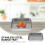 Eease Pizza Oven Sheet with Nonstick Rack for Baking and Roasting 3