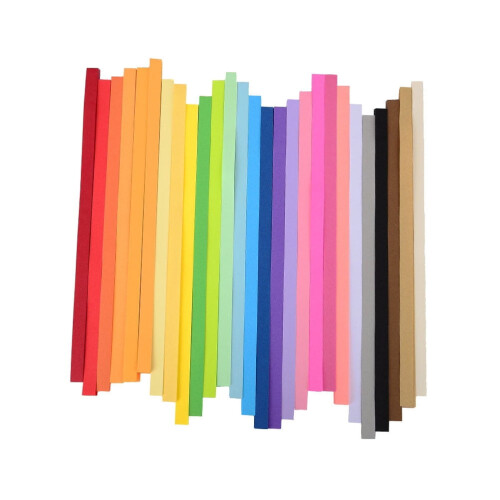 Eease Origami-Papierfüller, 2700 Blatt, 27 Farben