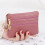 Monedero pequeño, cartera, monedero, rosa oscuro 1