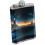 Panthers Fagon Hip Flask8oz, Ανοξείδωτο ατσάλι και δέρμα κατάλληλο για τρόφιμα, Συμβατό με 4