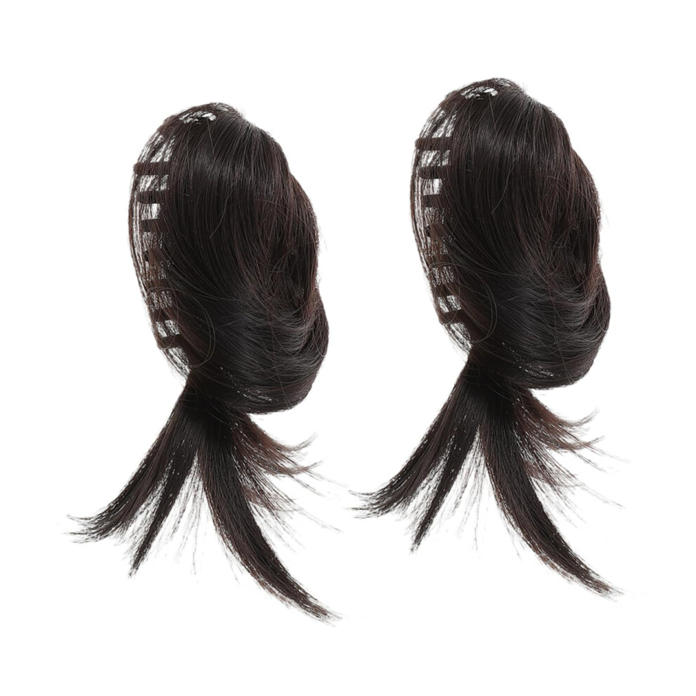 Unisex Messy Bun Hair Extension With Secure Claw Clip, Curly Clip In Bun For Women, Instant Volume Boost