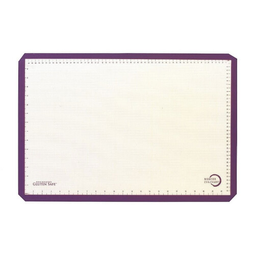Mercer Culinary Half Size Silicone Bake Mat11.7x16.5Purple