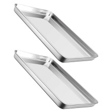 Lot de 2 plaques de cuisson vapeur pour bacon, assiettes en céramique, ustensiles de cuisine et de cuisine.