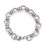 Pulseira de corrente em aço inoxidável 304 resistente à oxidação com fecho lagosta, cor aço inoxidável, 19,4 cm (7-5/8 polegadas) 1