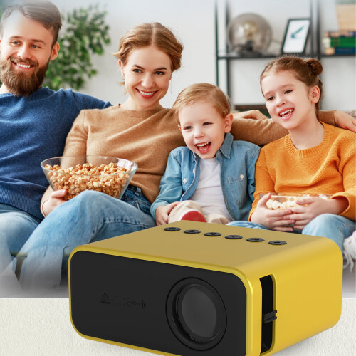 lulshou HD Projector 24 ANSI Home Video Projector USB| AV| Audio Interface| USB Flash Drive| IOS & Android Smartphone 2