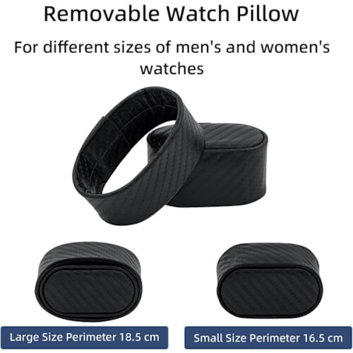 PU Leather Automatic Watch Winder Box, Simple Automatic Watch Display, Bracelet Storage 2