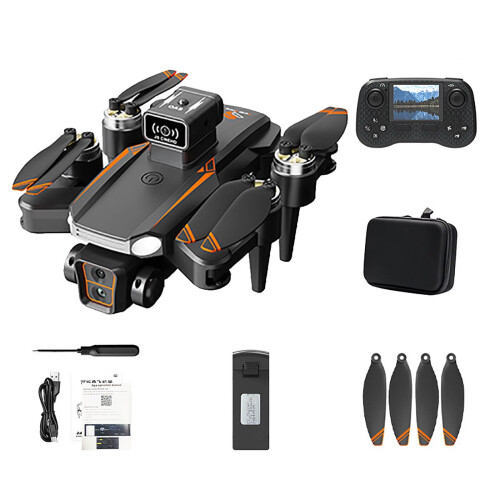 Drone με μεγάλη οθόνη, αεροφωτογράφηση HD, κινητήρα χωρίς ψήκτρες, τετρακόπτερο, 1
