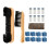 Ensemble de billard, embouts de queue de rechange, craie jaune 5