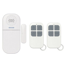 Tuya Wireless Smart Door Window Sensor System Remote Control Operation Burglar Alarm for Home Door Window Dual Remote
