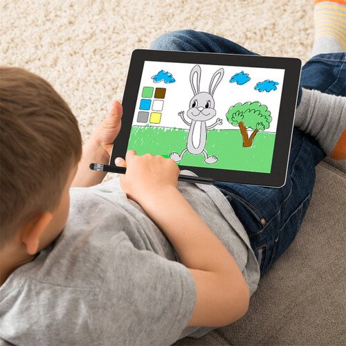 4 penne stilo universali di precisione per touchscreen di tablet e smartphone. 2