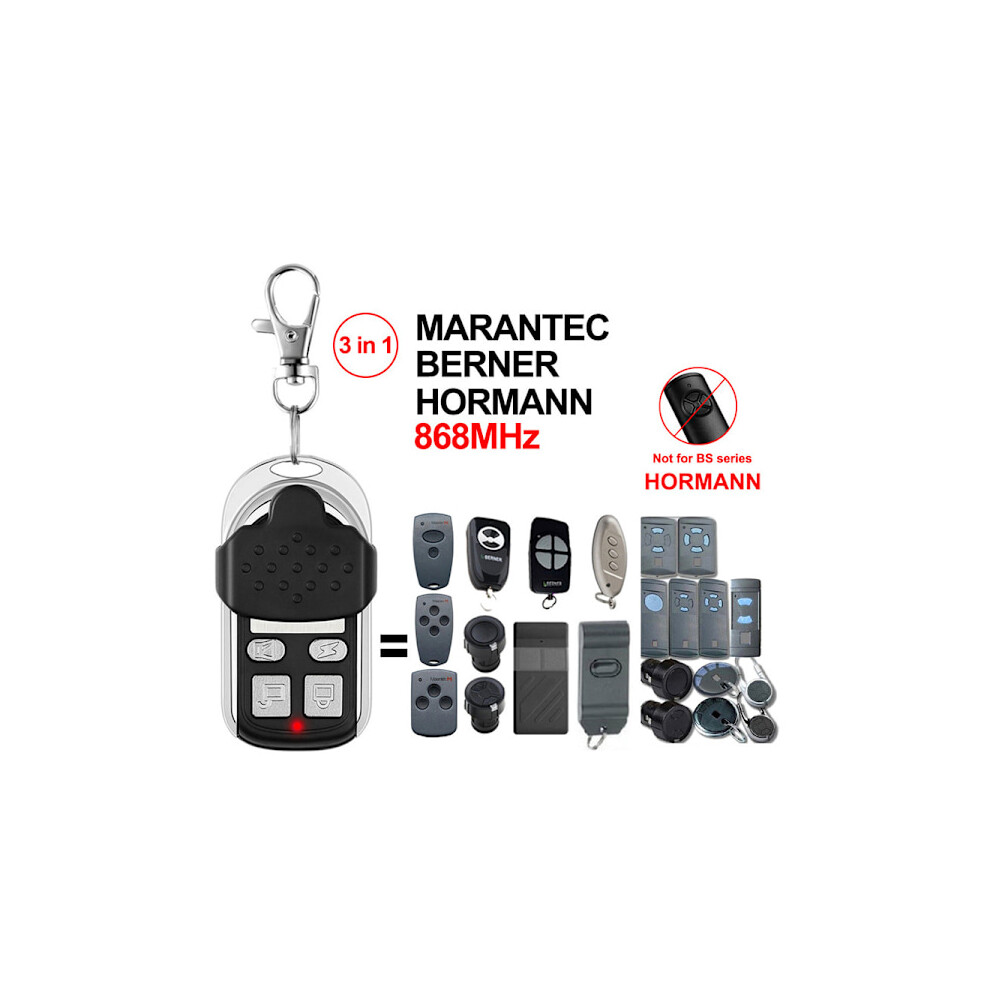 Garage Door Remote Control 868 Mhz Duplication Hsm2 Hsm4 868 Garage Door Remote Control 9164030026704
