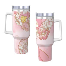 Gobelet isotherme Melody 40 oz H2.0 en acier inoxydable avec couvercle et paille pour eau, thé glacé, café ou smoothie