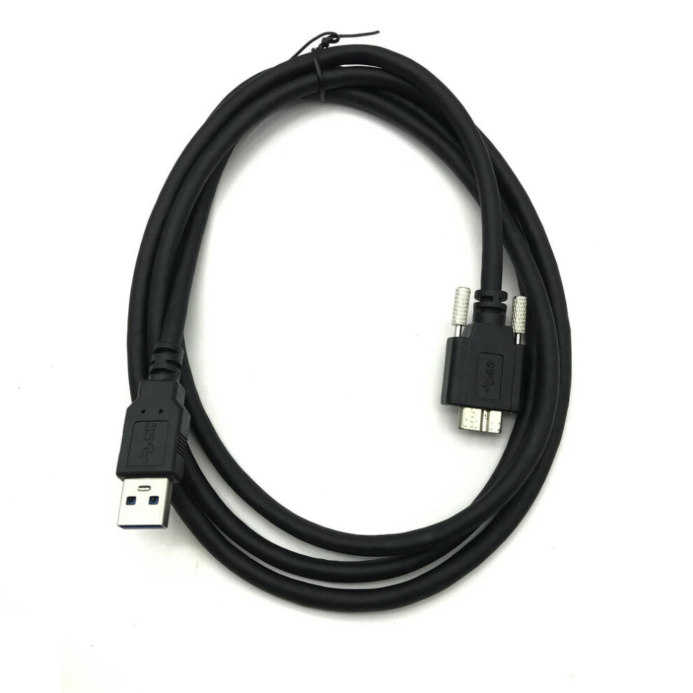 For Industrial Camera Wire 3.0 To Microb Micro Usb 3.0 Cable Male To Male With Locking Screws 0.6M 1M 1.5M 5M 9164030171176