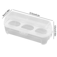 Kayannuo Easter Liquidation Caja de almacenamiento de huevos a prueba de fugas y golpes para cocina, picnic, viajes, regalos de cumpleaños y regalos