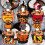 SUSUchens6Σετ Διακοσμητικά για Cupcakes και Χάρτινα Ποτήρια για Halloween, Διακοσμητικά 1