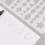 Σετ στένσιλ Bullet Journal από 20 στένσιλ αλόγων DIY, χειροτεχνίες, διακόσμηση για 8