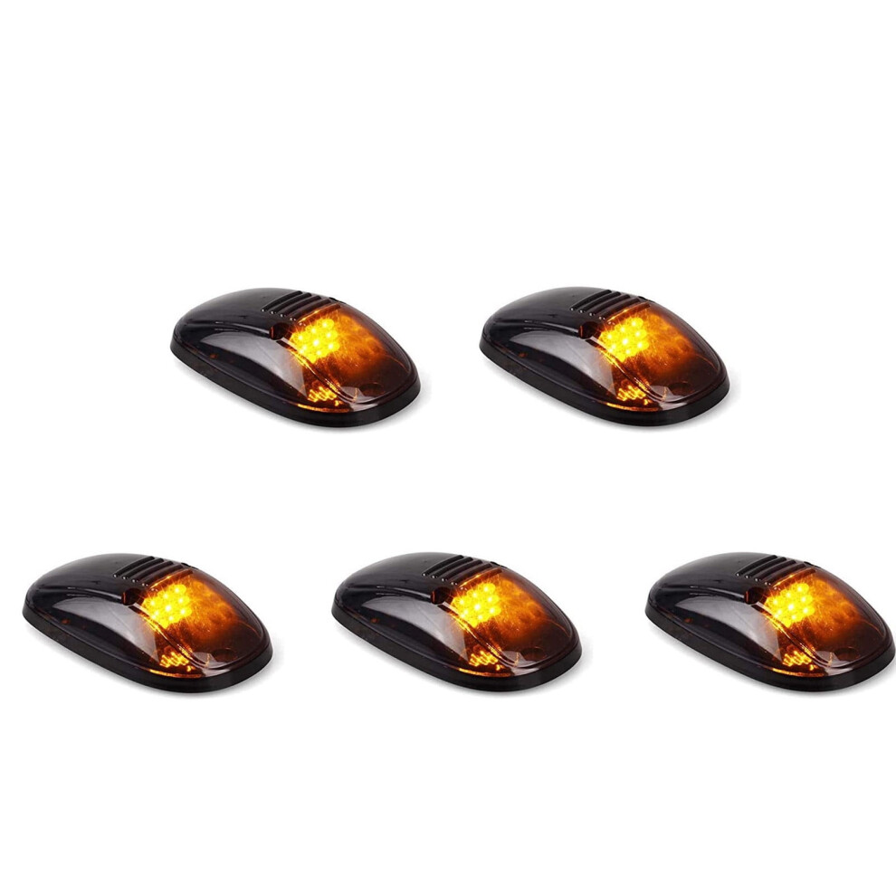 Yoloke Solar Powered Cab Lights For Truck, Cab Lights, No Drill Cab Lights, Truck Cab Lights, Truck Roof Lights, Cab Marker Lights 9164030173743