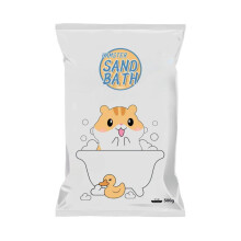 Bath sand 500g (D) $ Hamster Golden Bear Bathroom Pet Transparent Chinchilla Dinosaur Bathroom Bath Sand Anti-Splash Bath Bathroom