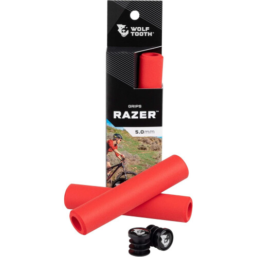 Λαβές ποδηλάτου βουνού: συμβατές με Razer 1