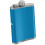 Panthers Fagon Hip Flask8oz, Ανοξείδωτο ατσάλι και δέρμα κατάλληλο για τρόφιμα, Συμβατό με 4