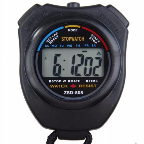 Kayannuo Clearance Ψηφιακό Επαγγελματικό Χρονόμετρο LCD Χειρός για Σπορ, Χρονόμετρο 1