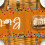 Sm: )e Happy Birthday Polka Dot Orange Table Runner13x60Inch 5