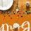 Sm: )e Happy Birthday Polka Dot Orange Table Runner13x60Inch 3
